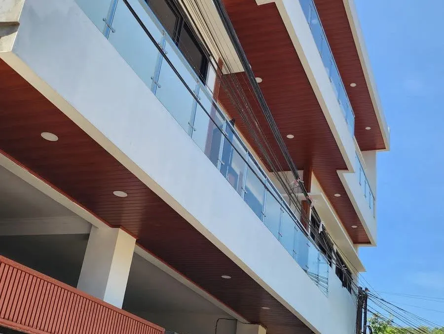 Plafon PVC Eksterior Balkon — hasil pemasangan Diyan Jaya PVC di Jabodetabek